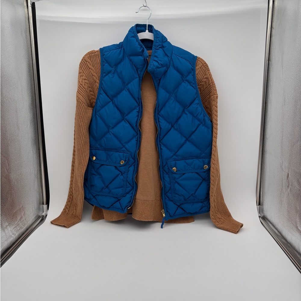 Bundle Womens J Crew Vest Size Small And Lou And Grey Size XS Hooded Sweater